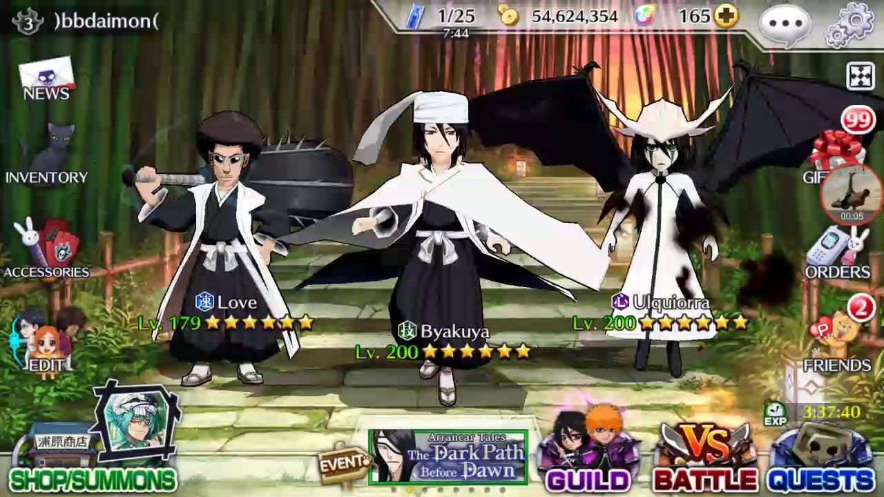 Bleach brave souls ( dodge/evasion ) YouTube