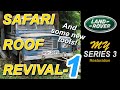Land Rover Series 3 Restoration - Safari Roof Revival Pt 1 - Part 42