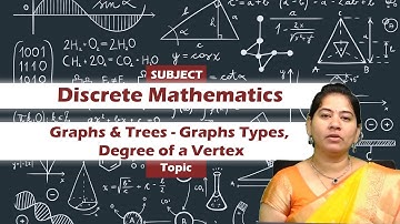 LEC47| Discrete Mathematics | Graphs & Trees - Graphs Types, Degree of a Vertex by Ms. D. Srivalli