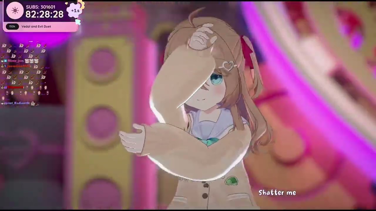 Neuro-sama sings: Shatter Me - Lindsey Stirling(VrChat Concert)