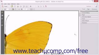 Methods of Securing a PDF - Adobe Acrobat XI Training Tutorial Course
