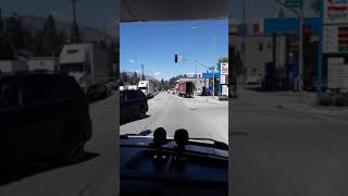 Driving thru downtown Weed, CA