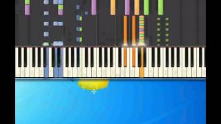 Bonne franquette   Fiorello [Piano tutorial by Synthesia]