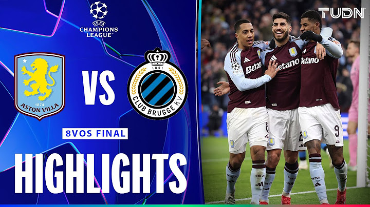 HIGHLIGHTS - Aston Villa 3(6)-(1)0 Club Brujas | UEFA Champions League 24/25 | TUDN