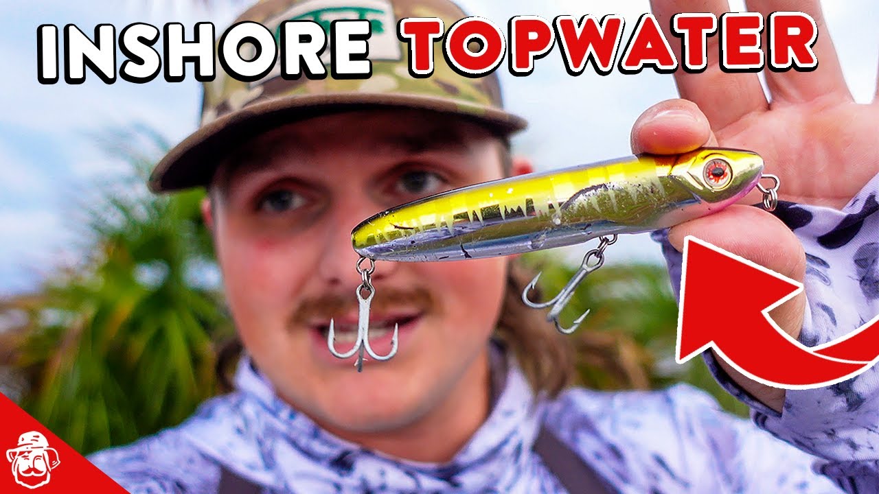 Tips On Catching More Fish Inshore On Topwater ft. The Hunter Fisher!!