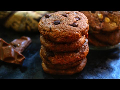 Chocolate Chip Cookies Without Oven And in Oven Recipe | Chocolate Chips Cookies Recipe