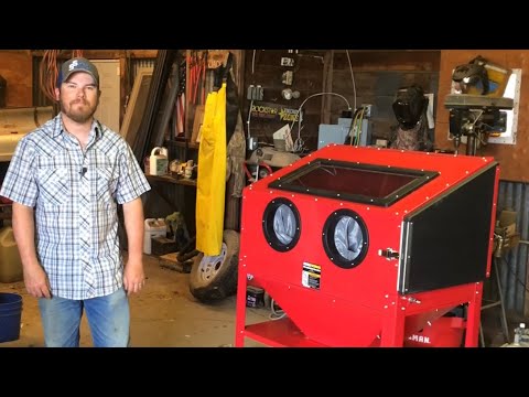 Testing Out the Harbor Freight 40 lb Blast Cabinet