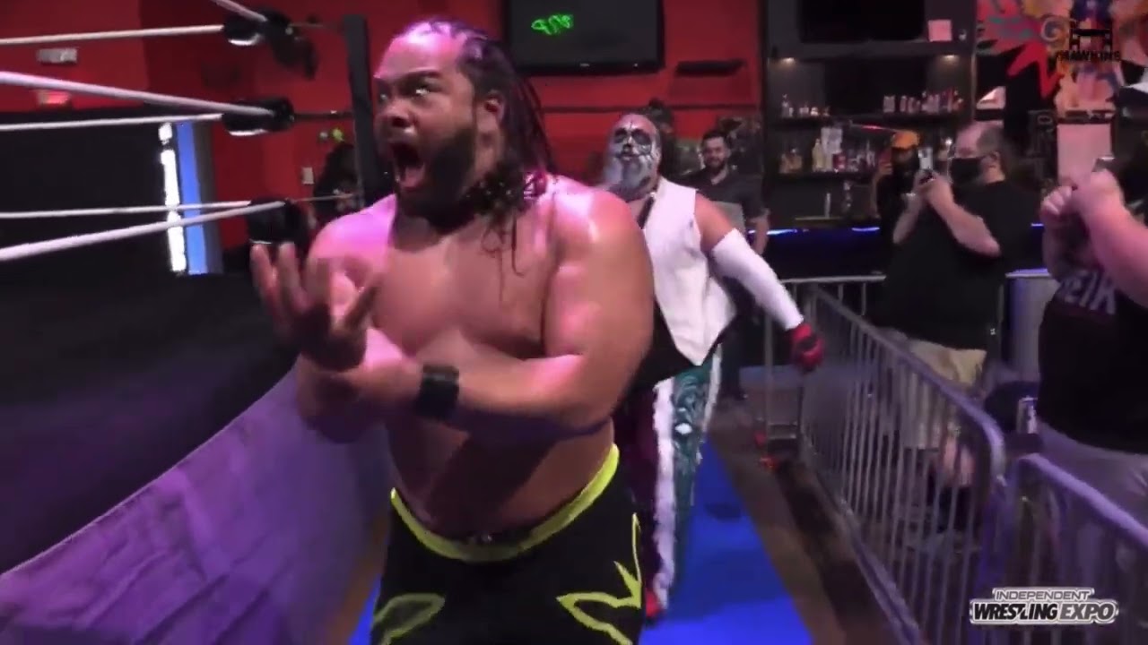 Magnificent Malico vs “the Samoan Werewolf” Jacob Fatu 5/8/2021 IWExpo