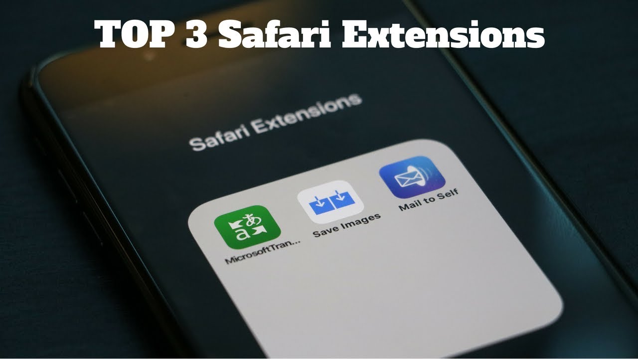 safari extensions must have