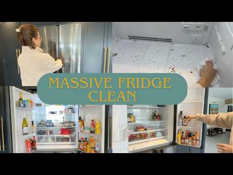 CLEAN MY DISGUSTING FRIDGE WITH ME & HOW TO ORGANISE YOUR FRIDGE | Kerry Whelpdale