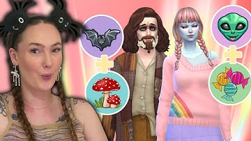 Each OCCULT as a RANDOM Aesthetic | The Sims 4
