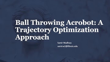 Underactuated System - A ball throwing acrobot