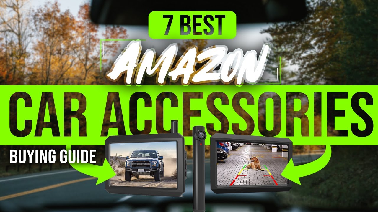 BEST AMAZON CAR ACCESSORIES 7 Amazon Car Accessories (2023 Buying