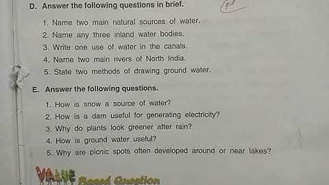 DAV Nahan Class-III Science Revision Ch-10, Part-5