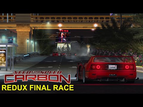 Final BOSS Race In NFS Carbon REDUX With FERRARI F40