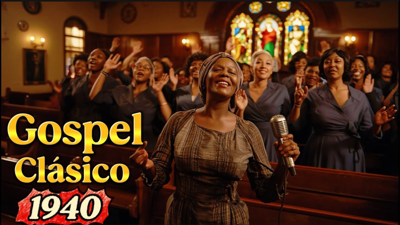 Gospel Clásico 1940 | Ritmos del ayer para adorar a Dios 🎙️
