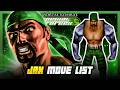 JAX MOVE LIST Mortal Kombat Special Forces