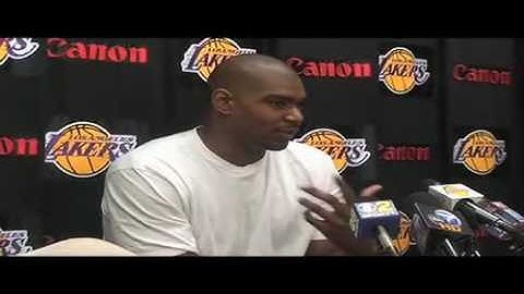 Lakers Center Andrew Bynum on 2010 exit interview