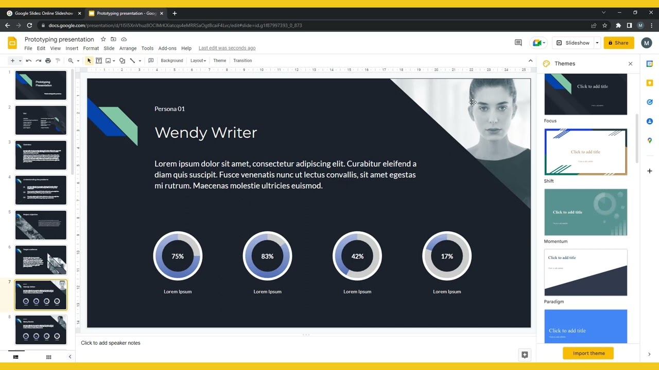 Creating Presentations Using Google Slides