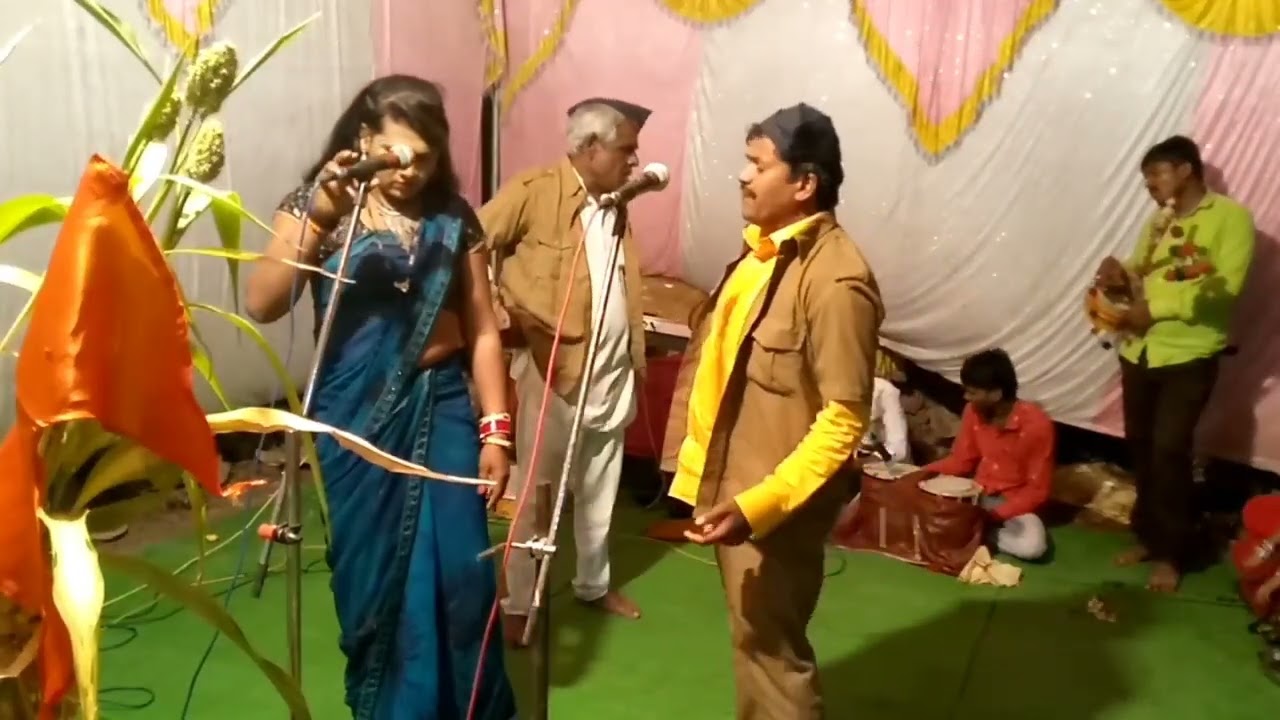 फुल कॉमेडी शिव मल्हार वाघे मंडळ चिकलठाना ओरंगाबाद वगसम्राट संतोष अण्णा करवंदे अणि सह पार्टी