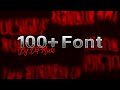 100+ Font Pack By DPMods | Font Pack | Android Pack