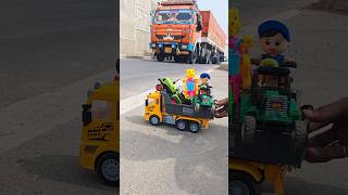 REMOTE control tractorVs Mahindra tractor and dumper truck loader UNBOXING Testing 🤯 review #tractor