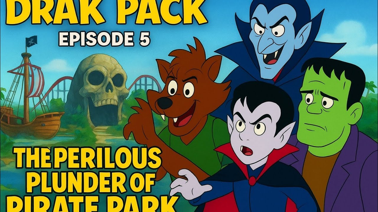Drak Pack S1E5: Pirate Park Treasure Hunt Goes Wrong!