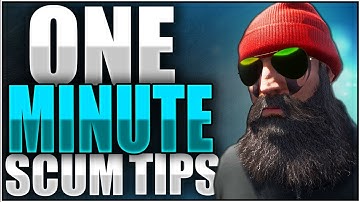 1 Minute Scum Tips #35 - How To Make Rags To Heal Yourself