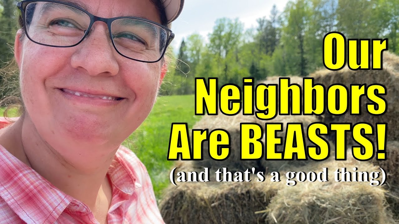 Our Neighbors Are BEASTS | A Big Family Homestead VLOG - YouTube