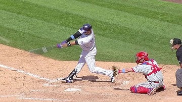 PHI@COL: CarGo belts a two-run shot to widen lead