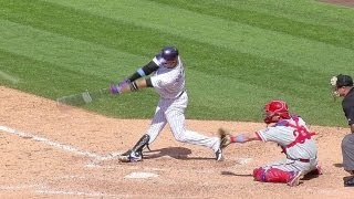 Famous PHI@COL: CarGo belts a two-run shot to widen lead Wealth