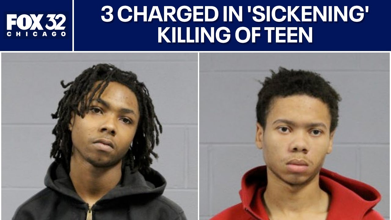 3 charged in 'sickening' killing of suburban Chicago teen - YouTube