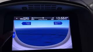 United Airlines Boeing 777-300ER Flightpath 3D map (Multiple Modes)