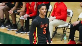 TCU Commit! - Micah Robinson Senior Year Highlights - 2023-2024 - Oak Hill Academy