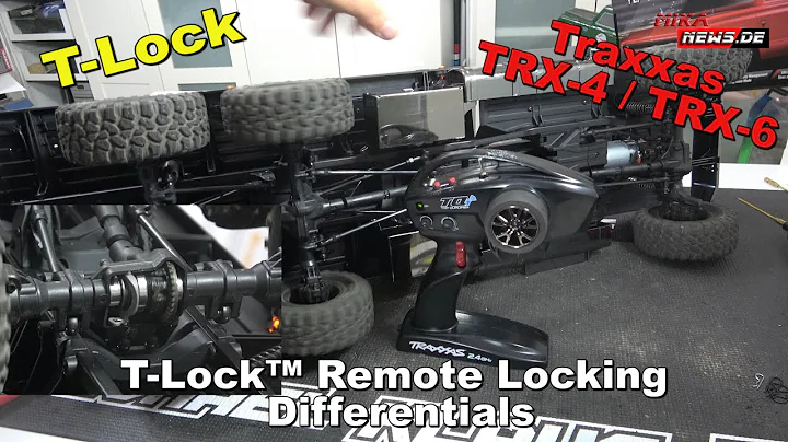 T-Lock™ Remote Locking Differentials - operating principle - Traxxas TRX-4 TRX-6