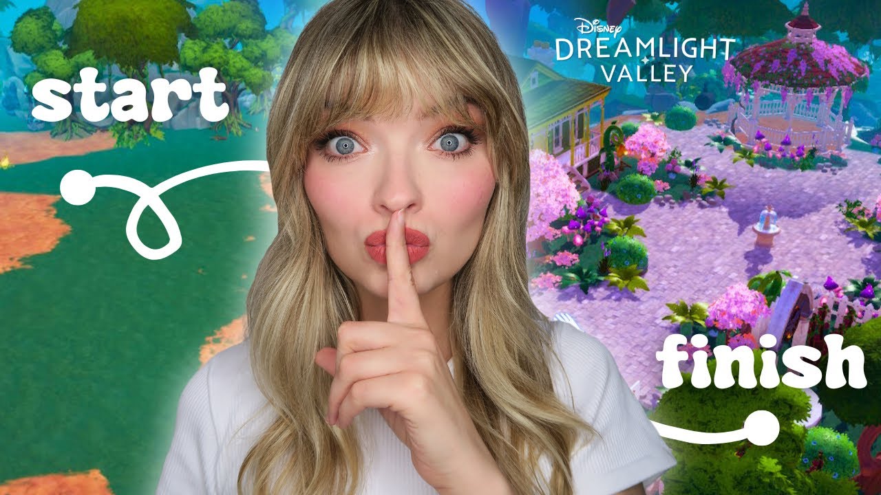 МОИ СЕКРЕТЫ УКРАШЕНИЯ БИОМОВ ОТ НАЧАЛА ДО КОНЦА 🌸 Disney Dreamlight Valley