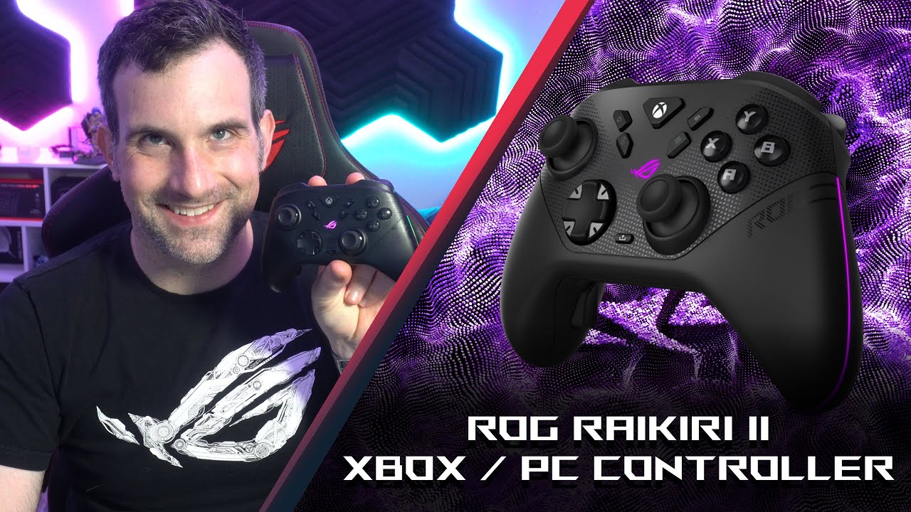ROG Raikiri II is finally here! The definitive controller for your PC, Ally, or Xbox