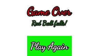 Red Ball 1060 Game Over