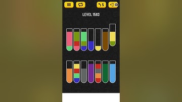 【Water Sort Puzzle】 Level 1583