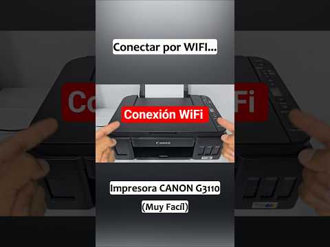 Cómo CONFIGURAR conexión WiFi Impresora CANON G3110(Muy Fácil?)