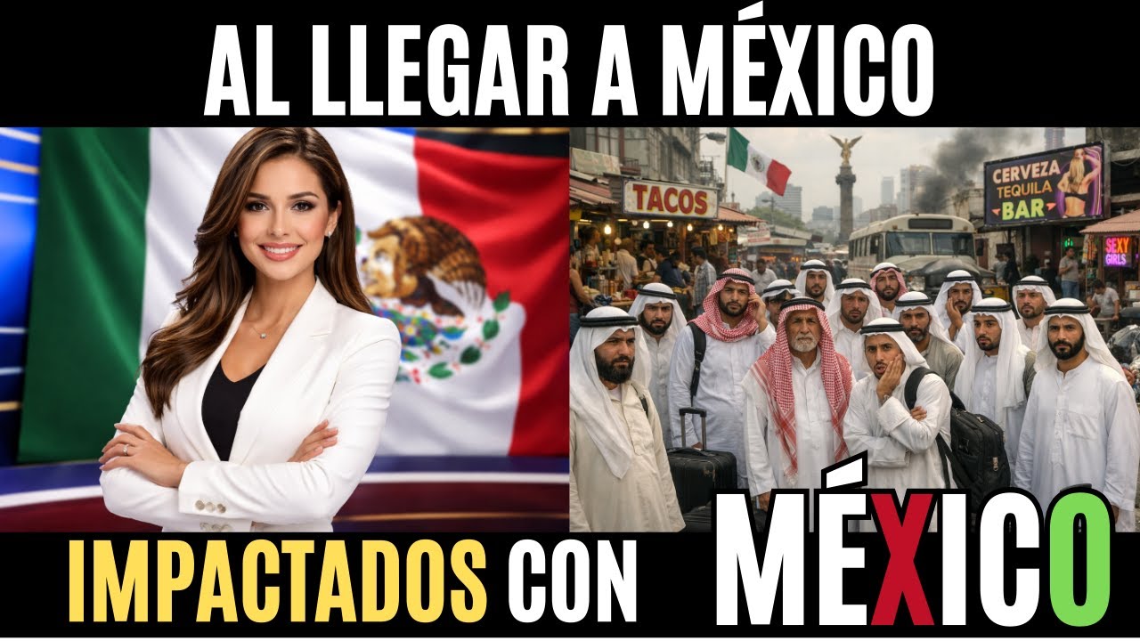 Al llegar a México, 20 hombres árabes descubren que el país no era como lo esperaban.