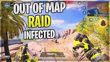 COD MOBILE: NEW OUT OF MAP RAID INFECTED GLITCH