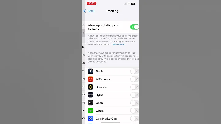How To Turn Off Tracking On Apple Devices And iPhone #shorts #viral