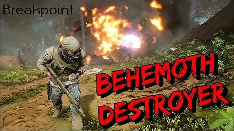 MK17 ASSAULT vs Behemoth in Ghost Recon Breakpoint | Extreme Difficulty