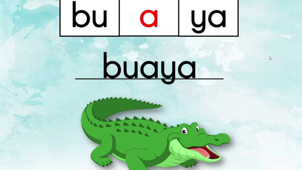 Vokal Berganding│Bahasa Melayu Tahun 1