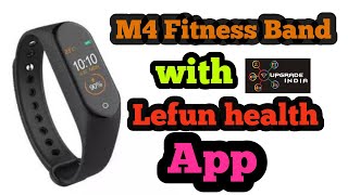 Lefun M4 Band M4 Band M4 Band Unboxing M4 Band Tutorial By Upgrade India Youtube