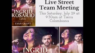 Join the Ingrid Rosario Live Street Team