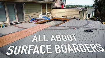 Build Update: Installing Surface Boarders || Dr Decks