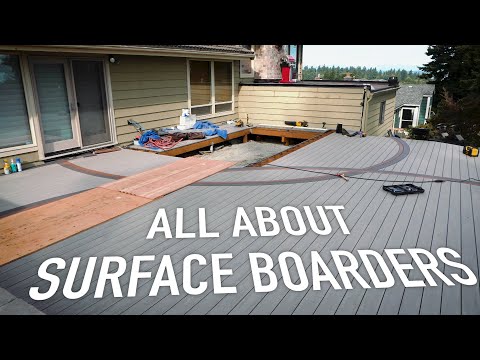 Build Update: Installing Surface Boarders || Dr Decks