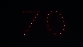 China's 70th Anniversary Drone light Show